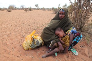 A Somali refugee mom