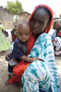 A mother and child in Eastern Kenya.