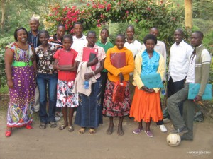 Students in Kenya.