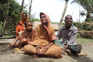 Kanomrani's family lives in a coastal village in Bangladesh that is in the direct path of cyclones. You can help protect a family like hers from the storms ahead.