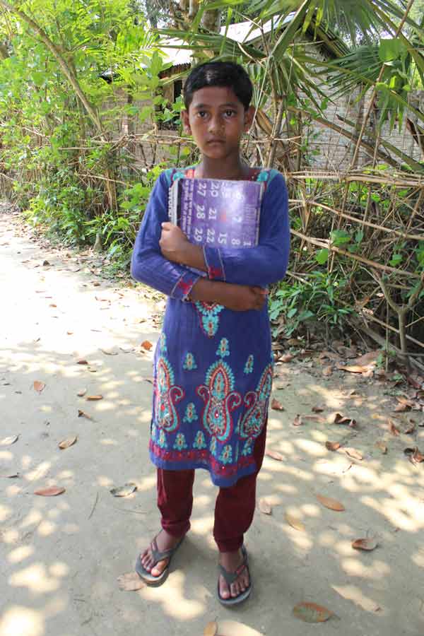 11-year-old Dina was on the path towards child marriage before getting a scholarship.