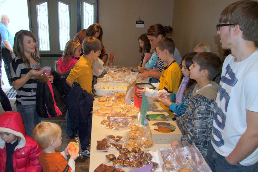 Kids at Trinity Family Fellowship in Yakima, Wash., held a bake sale and raised more than $1,100 for World Concern.